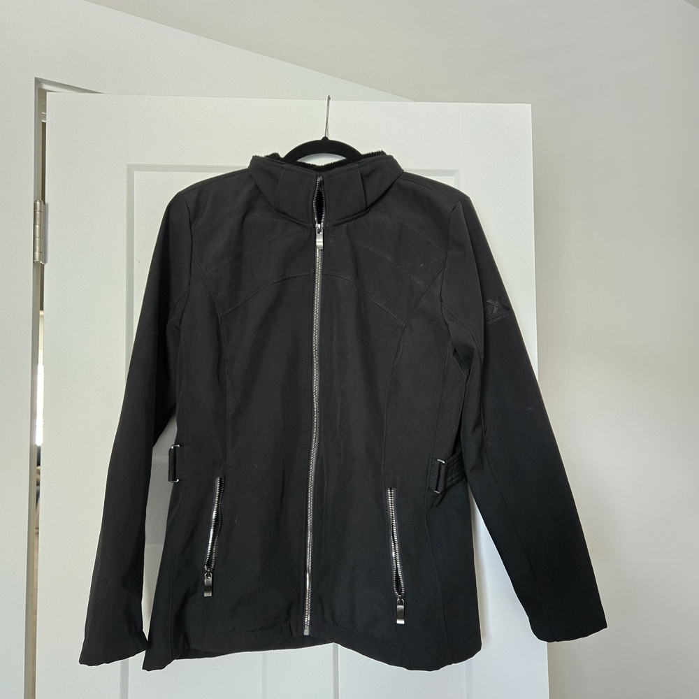 ZeroXposur Women's Black Windbreaker Jacket